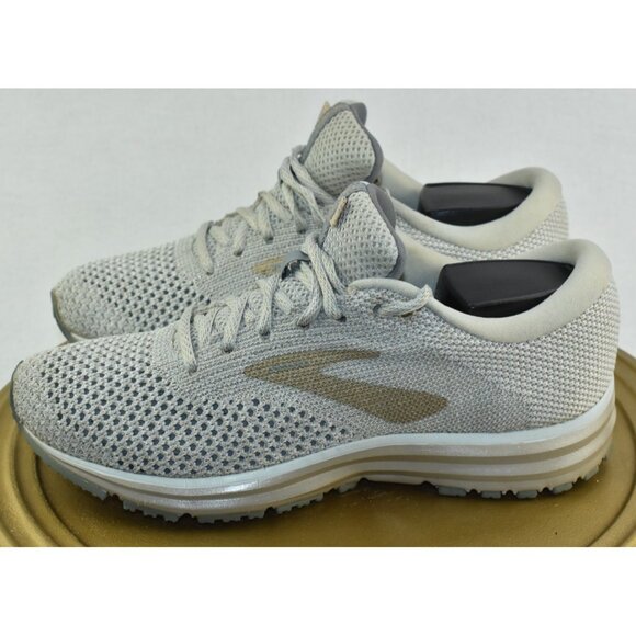 Brooks Revel 2 Women’s Shoes Size 8 B Gray/Gold Athletic Running Sneakers - Picture 5 of 10